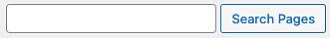 Page search field WordPress screenshot