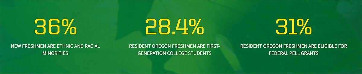 An example of the use of big numbers on the UO home site
