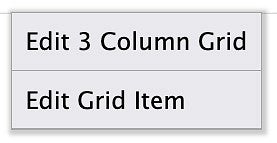 grid editing buttons in the Drupal content editor