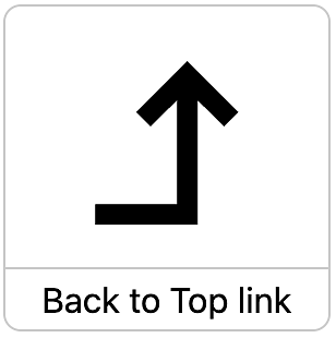 Back to top template icon, a return arrow pointing up.