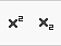 Content editor menu buttons, Superscript, subscript Content editor menu buttons, Superscript, subscript