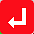 Inserting a new paragraph return icon